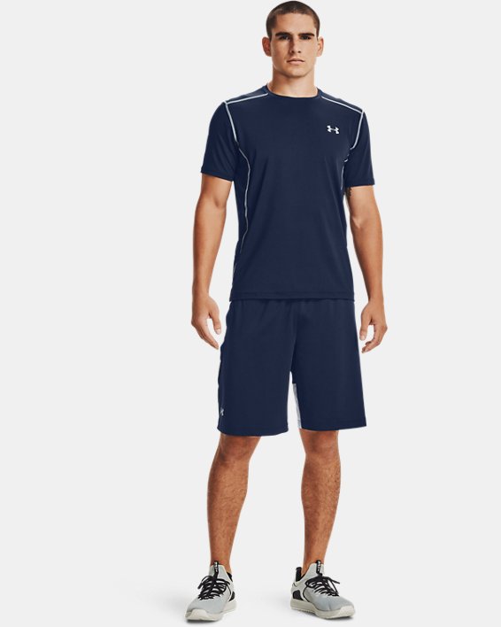Men's UA Raid 2.0 Shorts, Navy, pdpMainDesktop image number 2